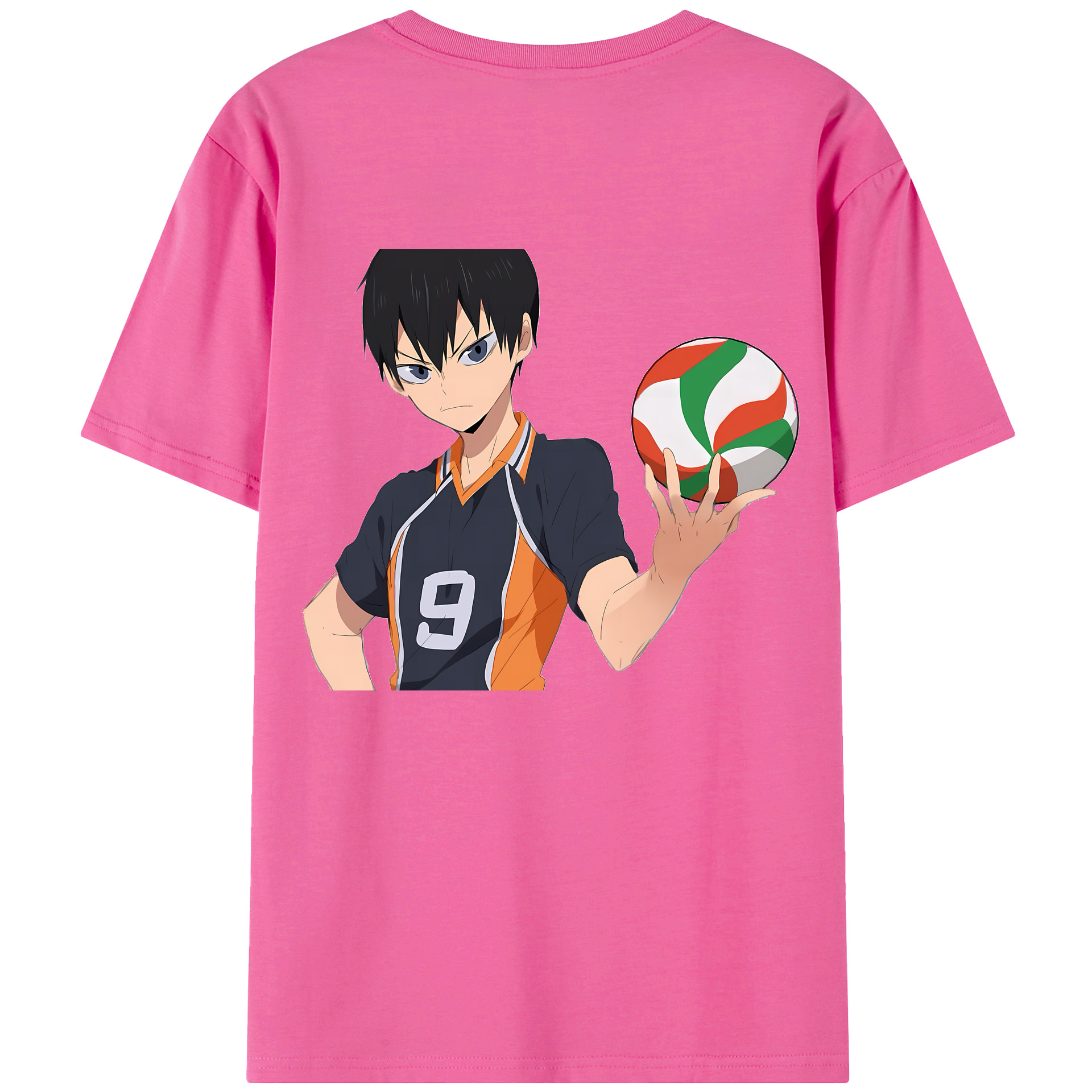 （画像用） ハイキュー!! Haikyu!! レディース半袖Tシャツ(バックプリント)